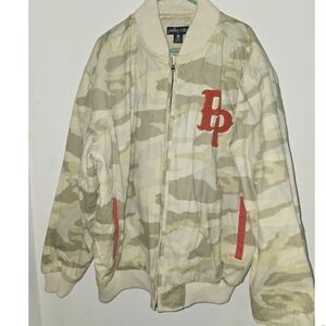 Pelle Pelle Vintage Desert Camo Jacket with OG Orange Accents